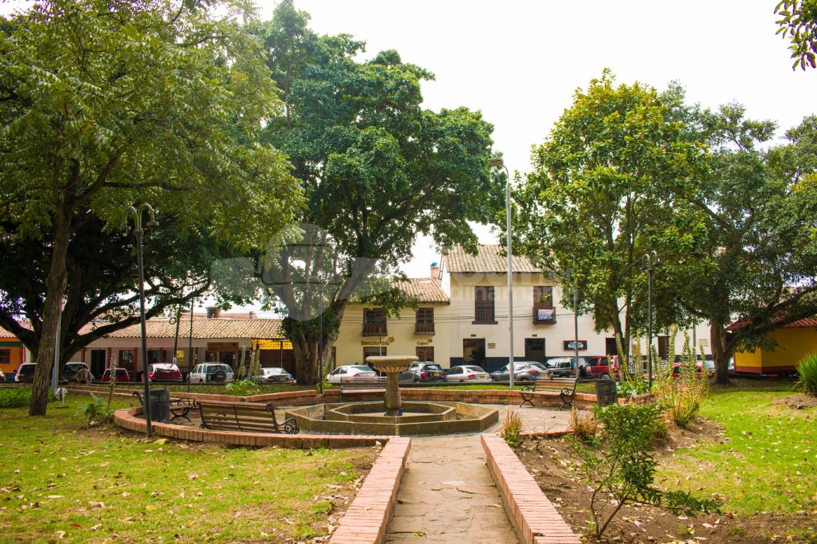 Parque principal de Tenjo